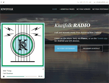 Tablet Screenshot of kiwifolk.com